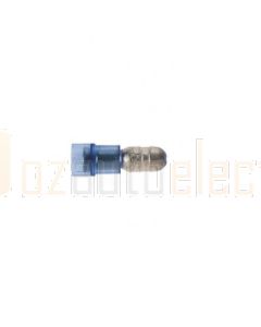 Hella 8226 PC Insulated Male Bullet Terminals - Blue, 5.0mm (Pack of 10)