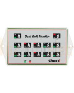 Ionnic 118551 Class 1 Large Seat Belt Warning Display - 75A