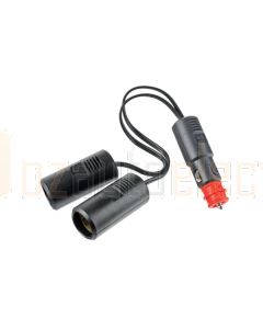 Ionnic 1334001 Cigar/DN Plug to Cigar Socket - 6-24V (20cm)