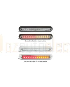 LED Autolamps 235BBSTI12 Stop/Tail/Indicator Combination Lamp - Black PCB (Blister)