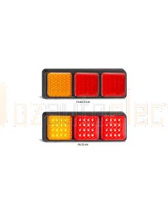 LED Autolamps 282ARRMB Stop/Tail/Indicator Combination Lamp (Bulk)