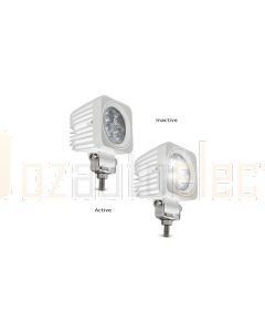 LED Autolamps 6612WM Spot Beam Lamp - White Housing (Single Blister)