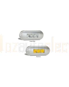 LED Autolamps 86AM Side Marker Lamp with Chrome