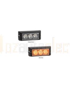 LED Autolamps 93AM 93 Series Amber Emergency Lamp (Single Bulk Box)