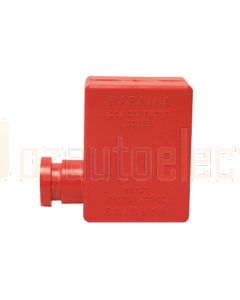 Quikcrimp Right Battery Terminal & Lug Protector - Right Red