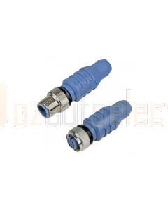 Ionnic M12 Network Connector 5 Pin - Female Terminating Resistor