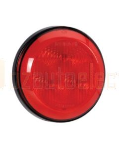 Narva 94301 9-33 Volt L.E.D Rear Stop / Tail Lamp (Red) with 0.5m Hard-Wired Sheathed Cable and Black Base