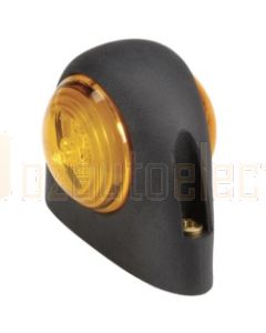 Narva 93112BL 9-33 Volt L.E.D Side Direction Indicator Lamp (Amber / Amber) in Neoprene Body (Blister Pack)