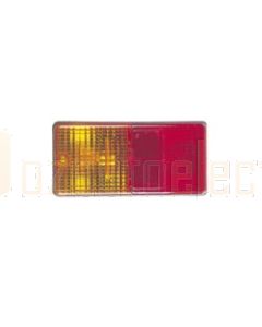 Narva 86470BL Rear Stop / Tail, Direction Indicator Lamp with Licence Plate Option and In-built Retro Reflector - Blister Pack