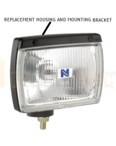 Narva 74104 Ultima 160/115 Pencil Beam Driving Lamp Replacement Housing and Mounting Bracket 