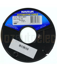 Narva 5812-30GY Grey 2.5mm single core cable (30m Roll)