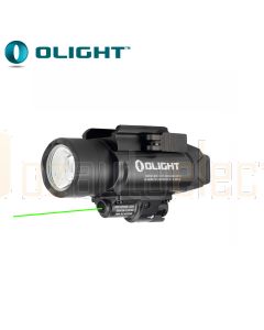 Olight FOL-BALDRP-B BALDR Pro Rail Mount Light with Green Laser - 1350 lm