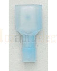 Quikcrimp QKC65 1.5 - 2.5mm Fully Insulated QC Male Terminal Blue