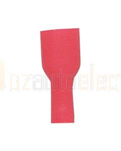 Quikcrimp 0.5 - 1.5mm2 Fully Insulated Qc Female Terminal Red Nylon Pack of 10