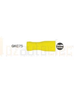 Quikcrimp 2.5 - 6.0mm2 Fully Insulated Qc Female Terminal Yellow