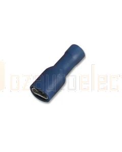 Quikcrimp QKD35 1.5-2.5mm2 Fully Insulated Qc Female Terminal Blue Nylon Pack of 10