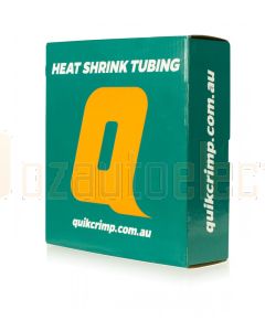 Quikcrimp Black Heat Shrink Dispenser Box - L10m, 4.8mm Wide in Black
