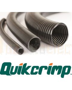 Quikcrimp NC28 Harnessflex Nylon Flexible Non-Split 28mm Corrugated Tubing 50m Roll