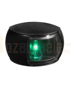 Hella 2LT980520331 2 NM NaviLED Starboard Navigation Lamp (Black Shroud- Clear Lens (2.5m Cable))