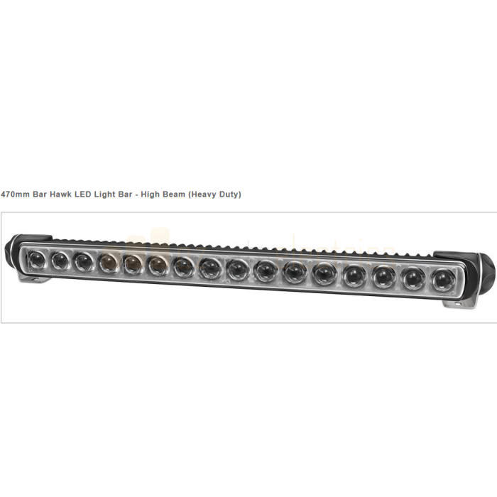 Hella LED Light Bar 350 with HD Bracket - High Beam