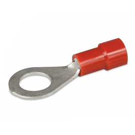 Hella 8542 Insulated Eye Terminals, 6.3mm - Red (Box 100)