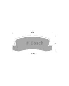 Bosch 0986AB2010 Brake Pad Set DB1147BL - Set