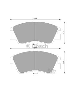 Bosch 0986AB2013 Brake Pad Set DB1113BL - Set