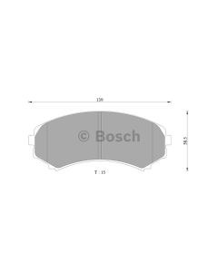 Bosch 0986AB2378 Brake Pad Set DB1388BL - Set