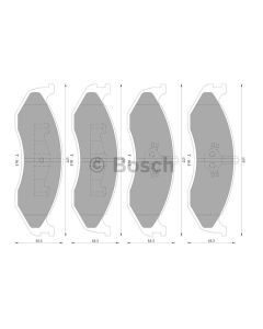 Bosch 0986AB3079 Brake Pad Set DB1311BL - Set