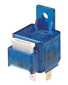 Hella Normally Open 4 Pin 12V Relay with Inbuilt Fuse (3076)