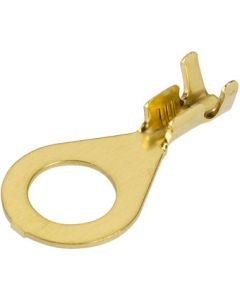 Narva 56240 Ring Terminal Non-insulated Brass (Open End) 8.4mm dia (Pack of 100)