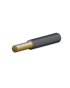 Black Single Core Cable 6mm - Cut to Length