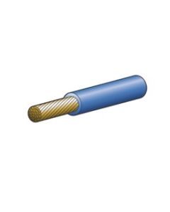 6mm Blue Single Core Cable - Cut to Length (1m)