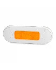 Hella 980855251 DuraLED Flush Mount Courtesy Lamp - Low Profile (Amber Light)