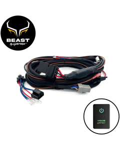 Lightforce LFDLHBEAST-HLX15 BEAST Driving Light Harness to suit Toyota Hilux N80 2015-2025