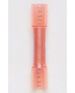Quikcrimp BSW1 Red Heat Shrink Pre-Insulated Butt Splice - 0.5-1.5mm2 Pack of 25