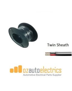 3mm Twin Core Sheathed Cable 30m