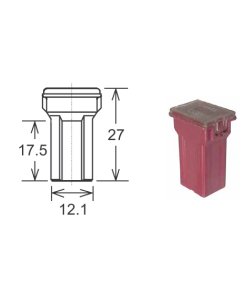 Pal Fuse Female Terminal Medium FSF020 Link - 20A 32VDC