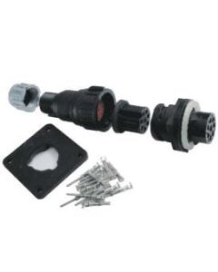Harnessflex Complete 8-Way Bulkhead Connector