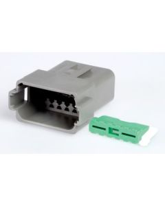 Hella Mining 9.HM4951 12-Way Female DT Connector (Incl. Wedge) - Pack of 5