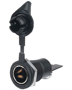 Hella 2 Pole Socket - Cover, Insulated Earth (4916)