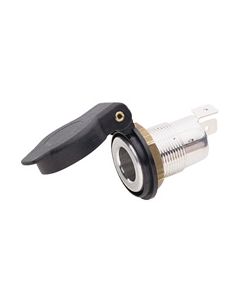 Hella 2 Pole Socket - Cover, Metal Earth Tab (4918)