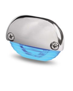 Hella 2JA958126137 Step Lamp LED Blue Stainless Steel Cap (Pack of 20)