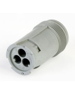 Hella Mining 9.HM4953 3-Way Round Female HDT Connector (Pack of 5)