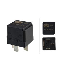 Hella 4RA007791011 S2 Normally Open Relay - 4 Pin (12V)
