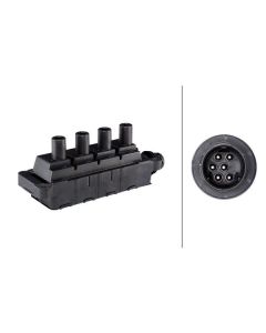 Hella 5DA193175641 Ignition Coil - 12V