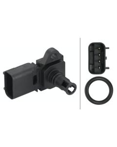Hella 6PP009400491 Intake Manifold Pressure Sensor