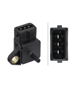 Hella 6PP009400571 Boost Pressure Sensor