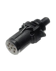 Hella 7 Pole Trailer Plug - Plastic, Small (4933)