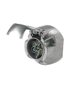 Hella 4901 7 Pole Metal Trailer Socket